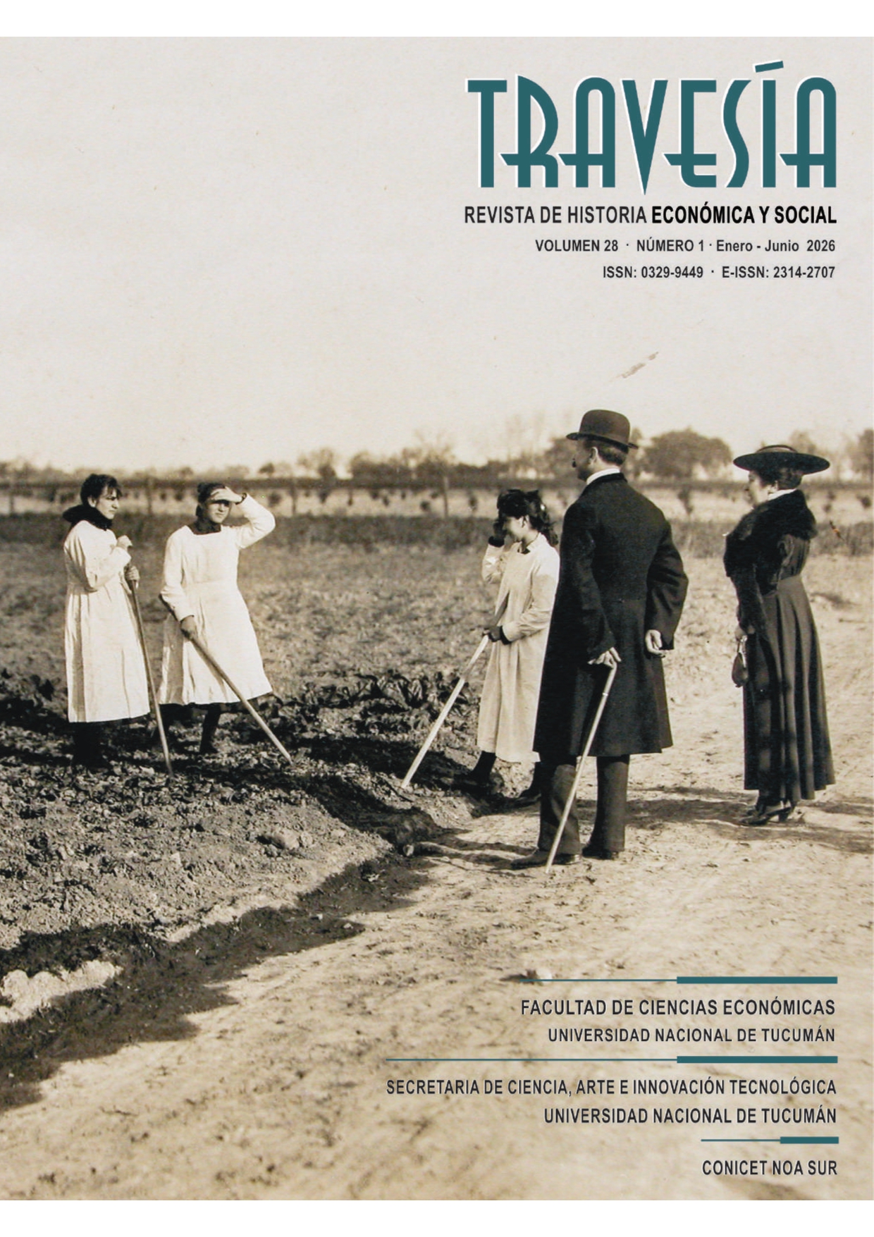 					Ver Vol. 28 Núm. 1 (2026): Travesía. Revista de historia económica y social
				
