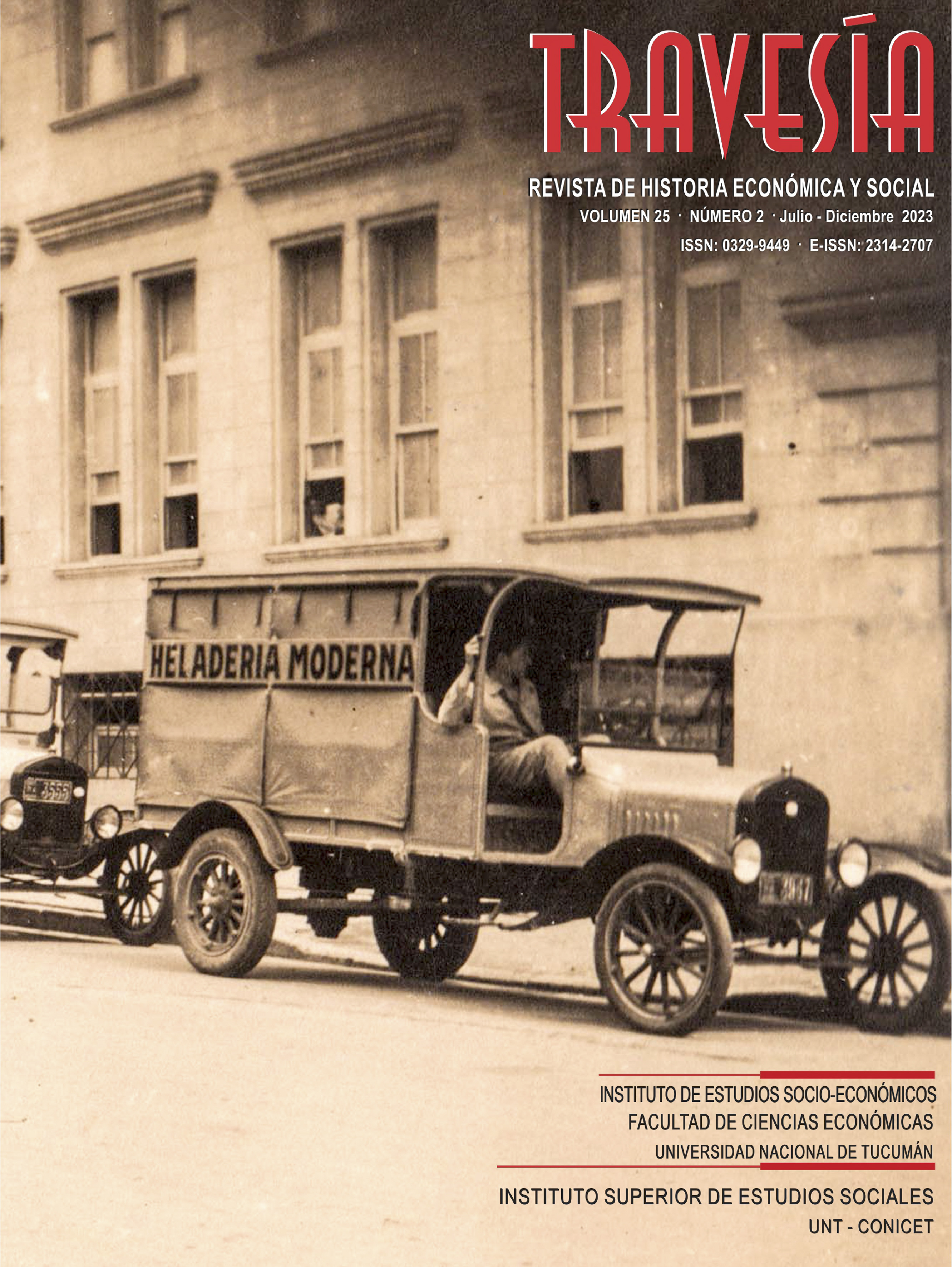 					Ver Vol. 25 Núm. 2 (2023): Travesía. Revista de historia económica y social
				